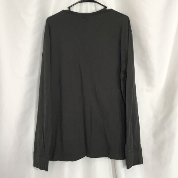 J. Crew Garment Dyed Slub Cotton Henley (H5) - Picture 3 of 7